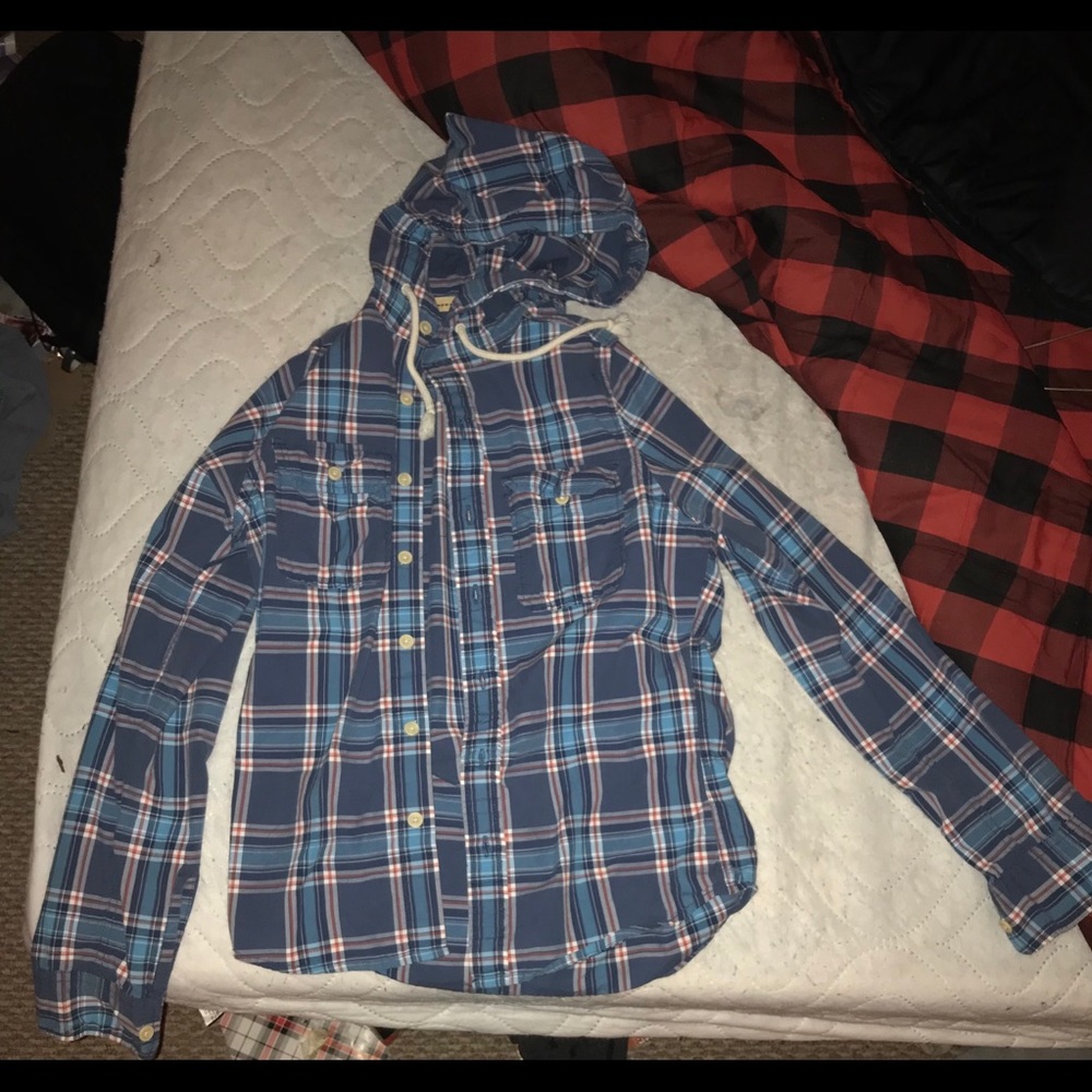 A Hollister flannel/medium